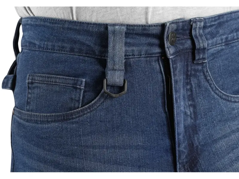 Kalhoty jeans CXS ALBI, pánské, modré, vel. 46
