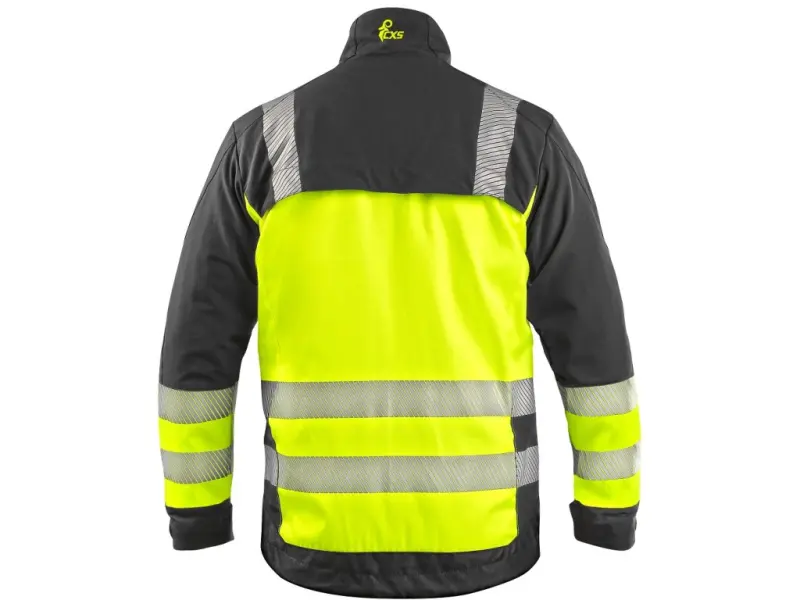 Blůza CXS NAOS HV, pánská, černá-žlutá Hi-Vis, reflexní pruhy, vel. 46