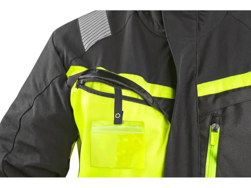 Blůza CXS NAOS HV, pánská, černá-žlutá Hi-Vis, reflexní pruhy, vel. 48