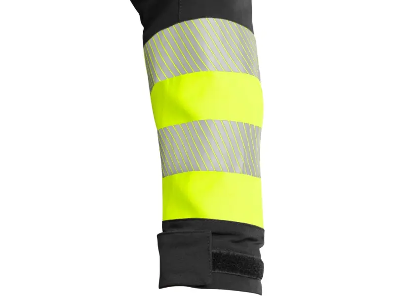 Blůza CXS NAOS HV, pánská, černá-žlutá Hi-Vis, reflexní pruhy, vel. 60