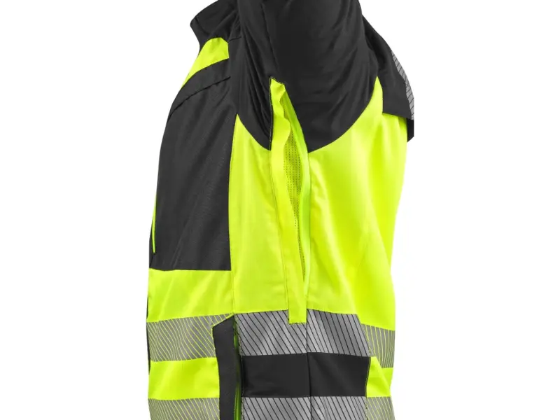 Blůza CXS NAOS HV, pánská, černá-žlutá Hi-Vis, reflexní pruhy, vel. 64