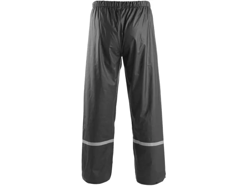 Kalhoty CXS PU, nepromokavé, antracitové, vel. XL