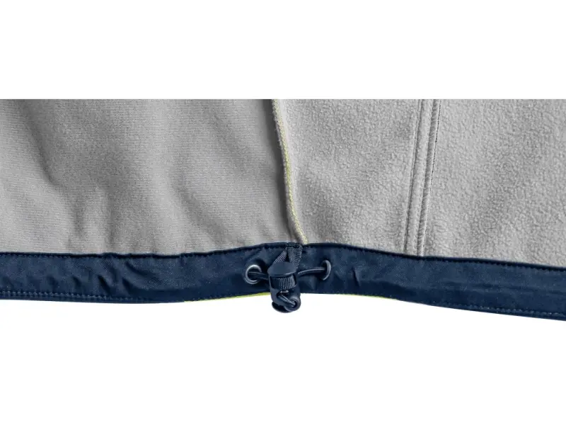Bunda CXS BENSON, výstražná, softshell, pánská, žluto-modrá, vel. M