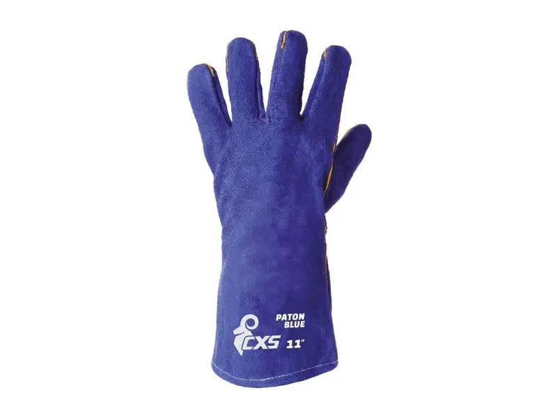 Rukavice CXS PATON BLUE, svářecí, vel. 11