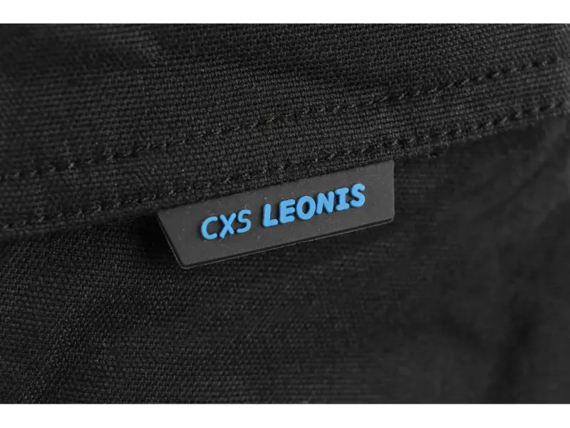 Kraťasy CXS LEONIS, pánské, černé s modro/červenými doplňky, vel. 46