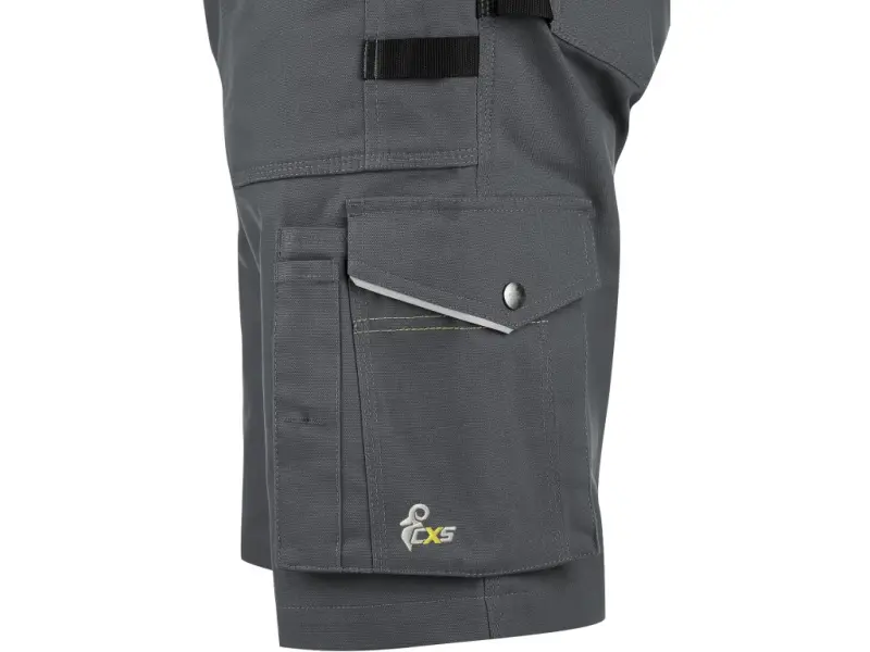 Szorty CXS STRETCH, męskie, kolor ciemnoszaro-czarny, roz. 50