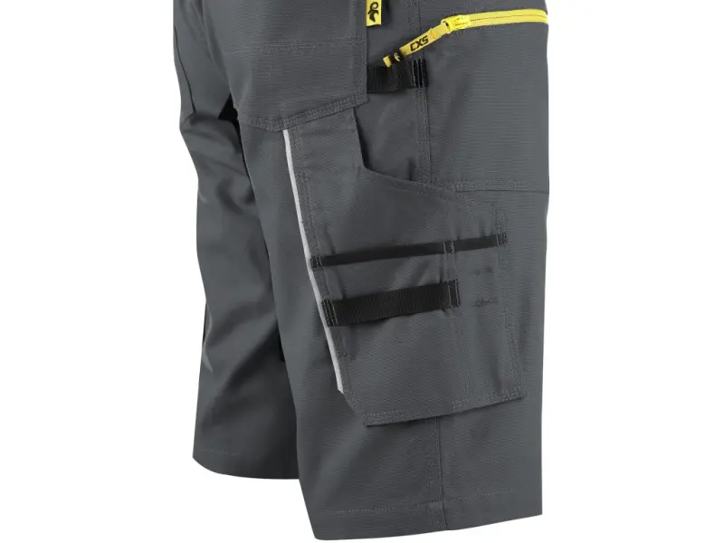 Szorty CXS STRETCH, męskie, kolor ciemnoszaro-czarny, roz. 52