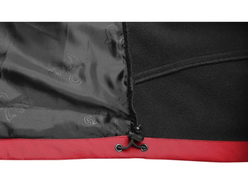 Bunda CXS STRETCH, dětská, softshell, červená, vel. 120