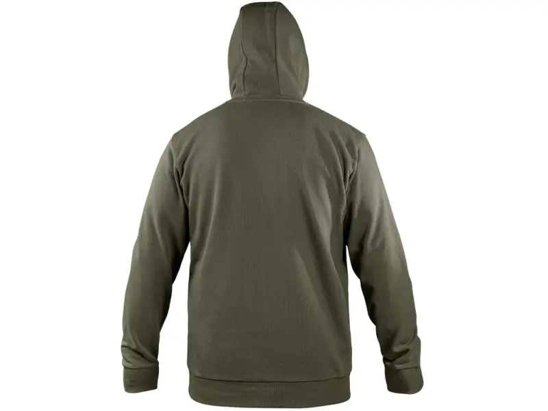 Mikina s kapucí CXS ALTON, khaki, vel. L