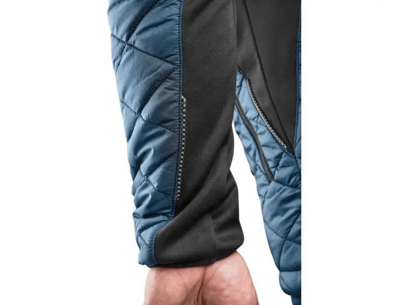 Bunda CXS MALIBU, pánská, ocelově modro-černá, vel. 2XL