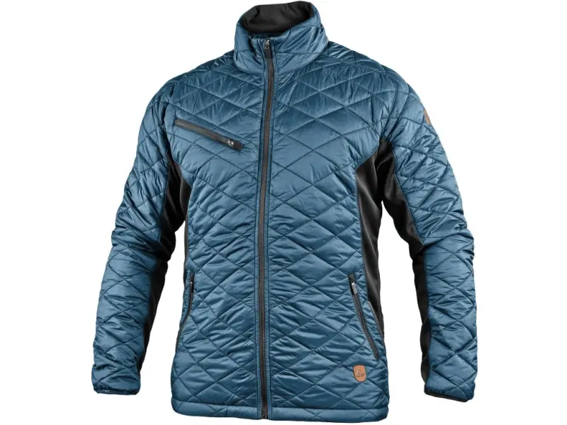 Bunda CXS MALIBU, pánská, ocelově modro-černá, vel. 3XL
