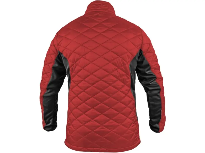 Bunda CXS MALIBU, pánská, červeno-černá, vel. 3XL