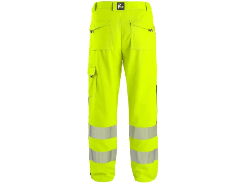 Kalhoty CXS NORWICH, výstražné, pánské, žluto - modré, vel. 50