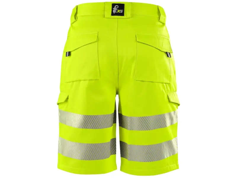 Kraťasy CXS NORWICH výstražné, pánské, žluto-modré