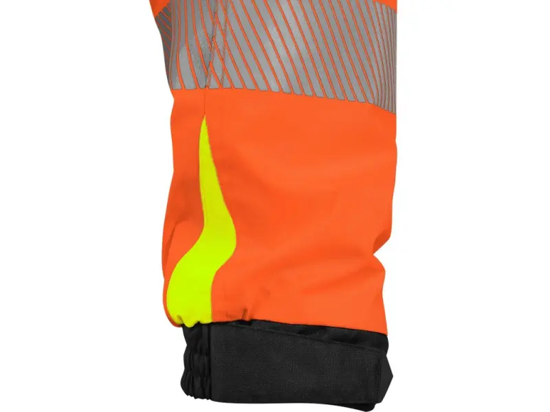 Bunda CXS BENSON, výstražná, zateplená, oranžovo-černá, vel. XL