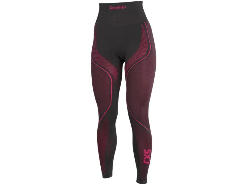 Spodky CXS SeamFlex LADY, dámské, funkční, černo-růžové, vel. XL-2XL