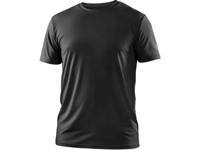 Tričko CXS MOVADO, funkční, krátký rukáv, pánské, černé, vel. XL