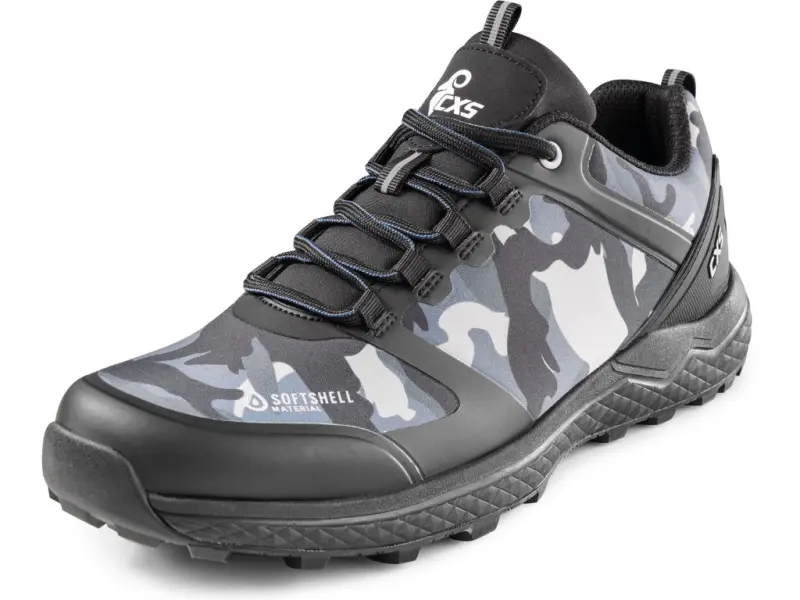 Obuv CXS SPORT, polobotka, maskáčová modrá, vel. 36