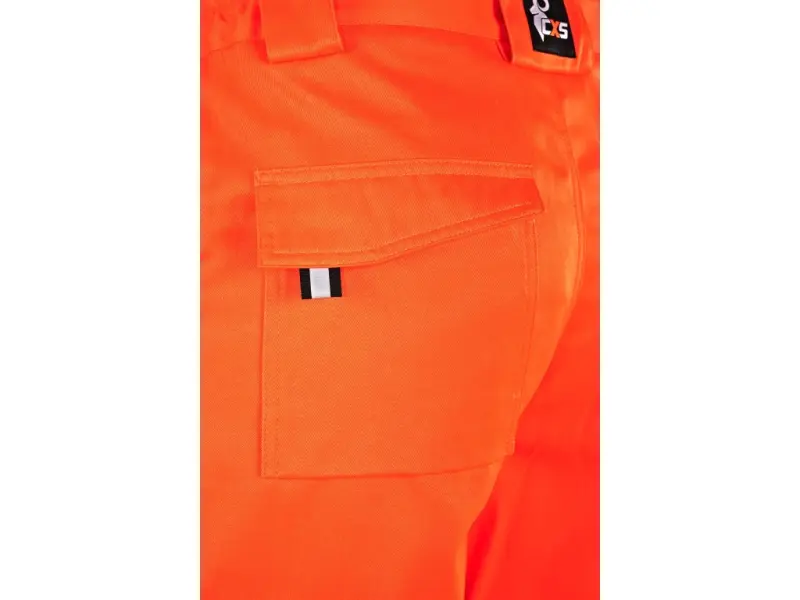 Kalhoty CXS NORWICH, 170-176cm, výstražné, pánské, oranžovo-modré, vel. 52
