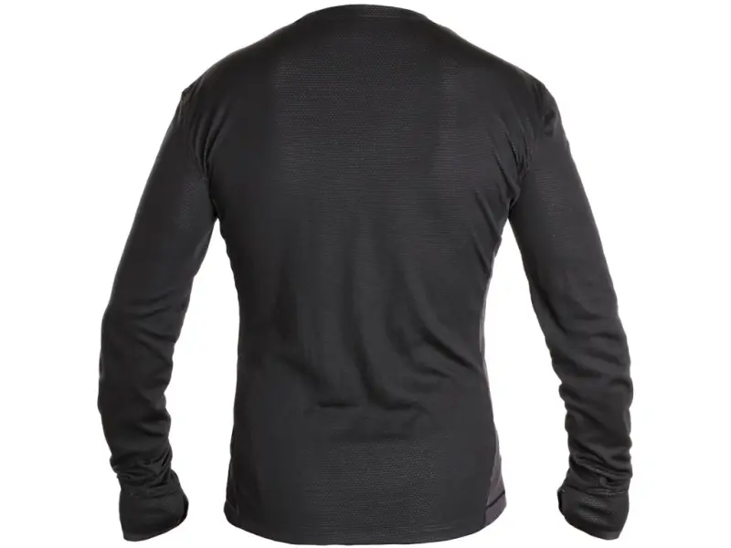 Tričko CXS COOLDRY, funkční, dlouhý rukáv, pánské, černo-tmavě šedé