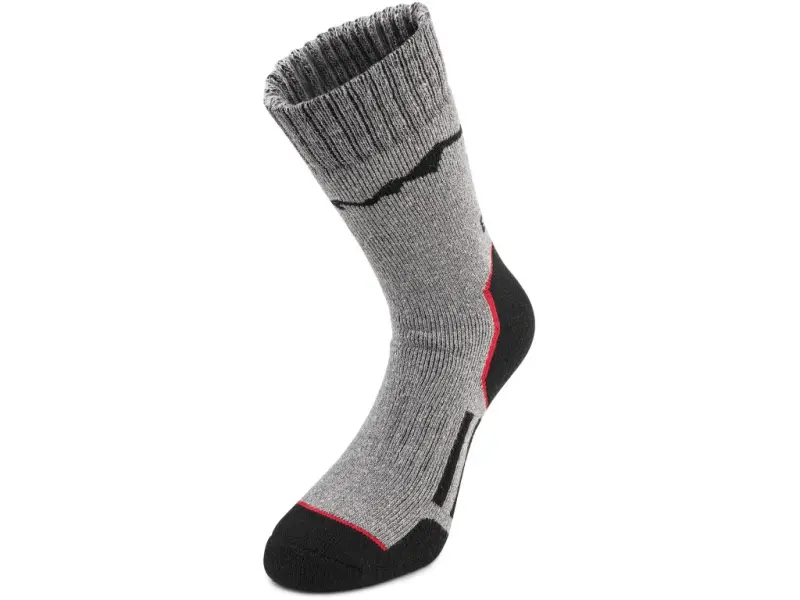 Ponožky CXS ThermoStep, šedé, vel. 38-39