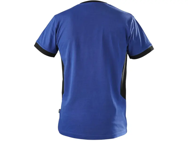 Tričko CXS OWEN, krátký rukáv, pánské, modro-černé, vel. M