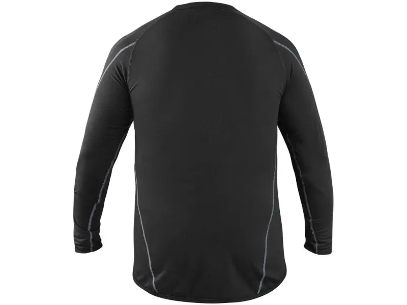 Tričko CXS REWARD, funkční, dlouhý rukáv, dětské, černo-modré, vel. 130