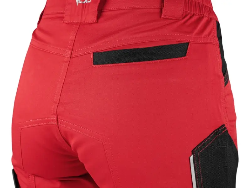 Kraťasy CXS SOLIS FLEX, dámské, červeno-černé, vel. 58