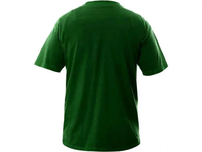 Tričko CXS DANIEL, krátký rukáv, lahvově zelená, vel. 5XL