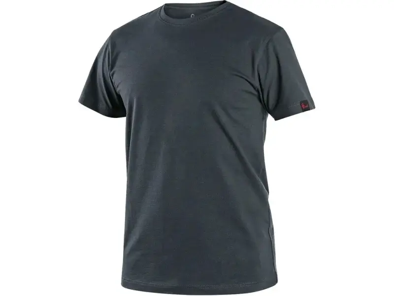 Tričko CXS NOLAN, krátký rukáv, antracitové, vel. 5XL