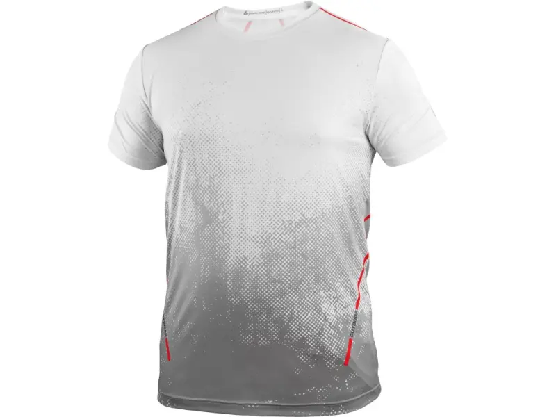 Tričko CXS SPORTY FLOW, krátký rukáv, bílé, vel. XL