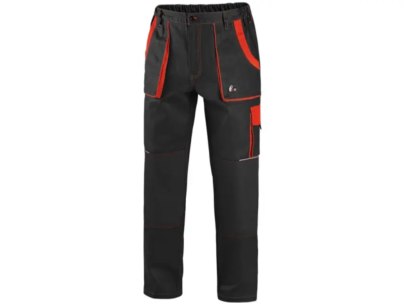 Kalhoty CXS LUXY JOSEF, pánské, černo-oranžové, vel. 46 Kalhoty CXS LUXY JOSEF, pánské, černo-oranžové, vel. 46