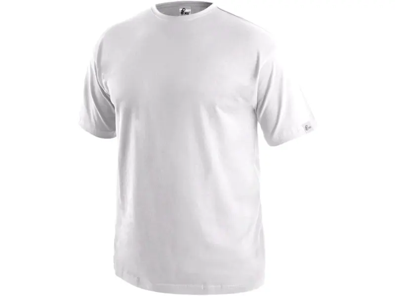 Tričko CXS DANIEL, krátký rukáv, bílé, vel. 3XL