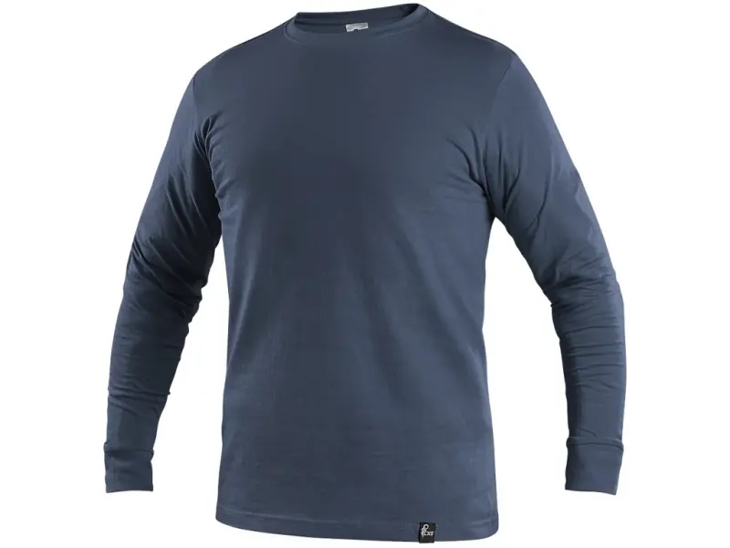 Tričko CXS PETR, dlouhý rukáv, tmavě modré, vel. 2XL