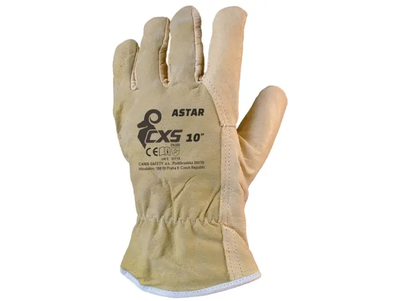 Rukavice CXS ASTAR, kožené Rukavice CXS ASTAR, kožené
