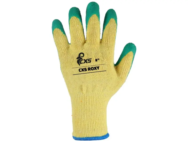 Rukavice CXS ROXY, máčené v latexu, vel. 07 Rukavice CXS ROXY, máčené v latexu, vel. 07