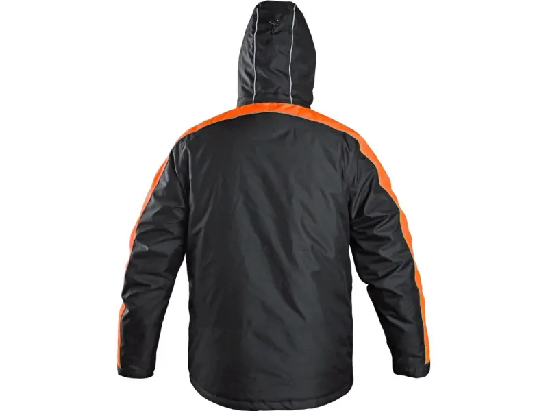 Bunda CXS BRIGHTON, zimní, černo-oranžová, vel. M Bunda CXS BRIGHTON, zimní, černo-oranžová, vel. M