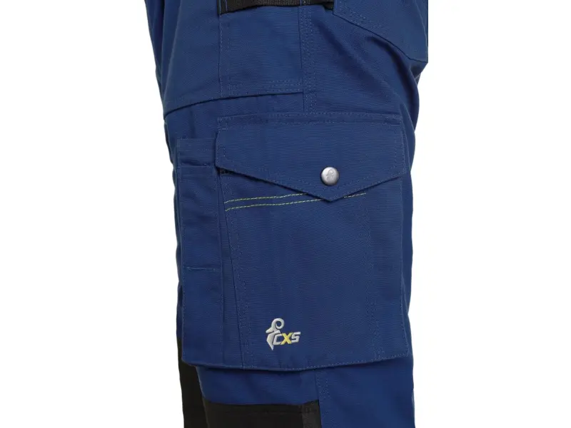 Zahradníky CXS STRETCH, pánské, tmavě modré-černé, vel. 50
