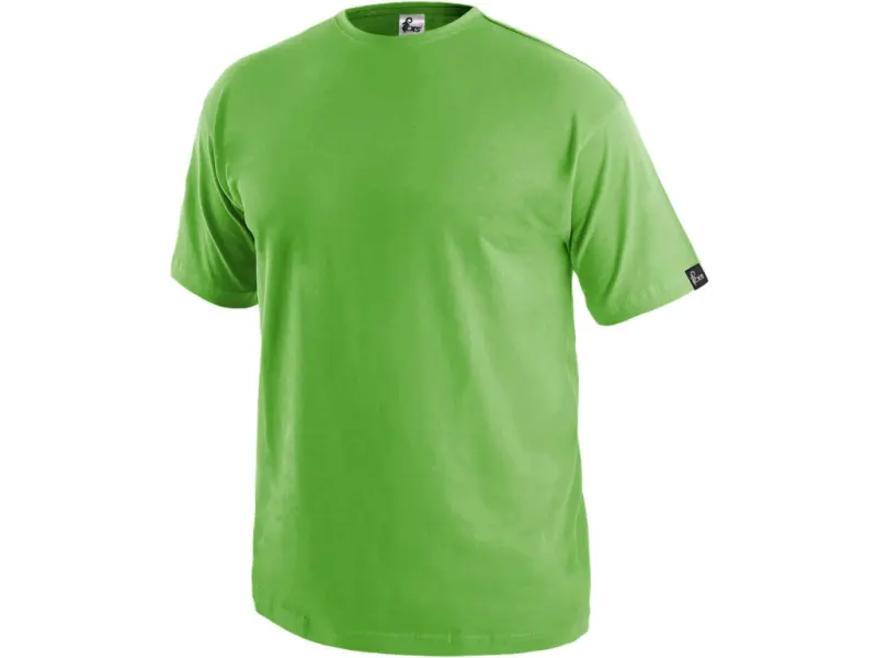 Tričko CXS DANIEL, krátký rukáv, zelené jablko, vel. 3XL