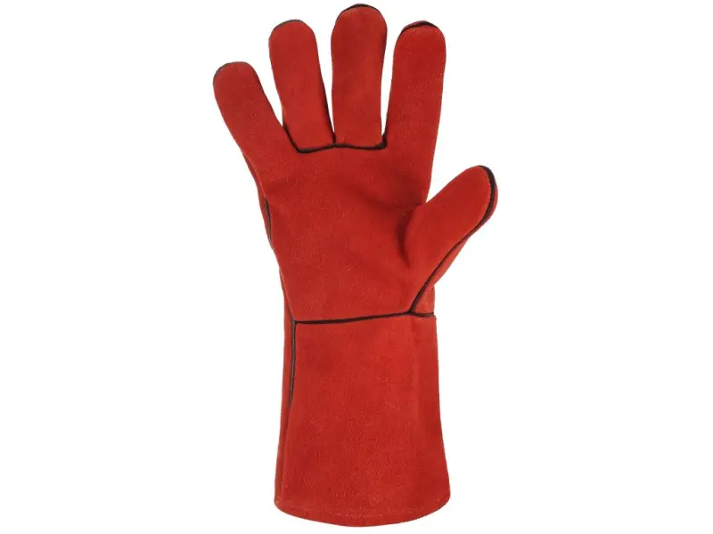 Rukavice CXS PATON RED, svářecí