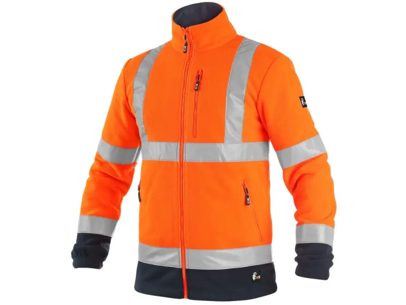 Bunda CXS PRESTON, výstražná, oranžovo-modrá, vel. 3XL Bunda CXS PRESTON, výstražná, oranžovo-modrá, vel. 3XL