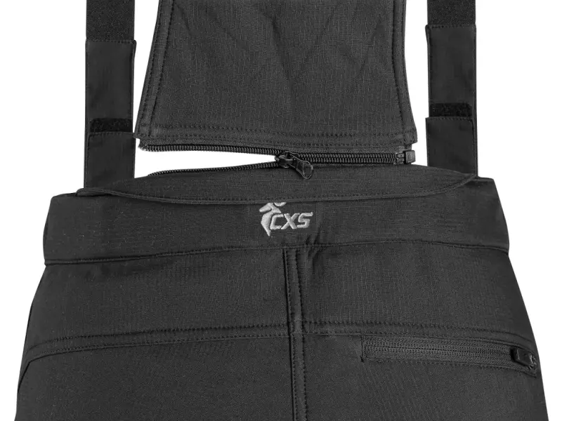 Kalhoty CXS TRENTON, zimní softshell, pánské, černé