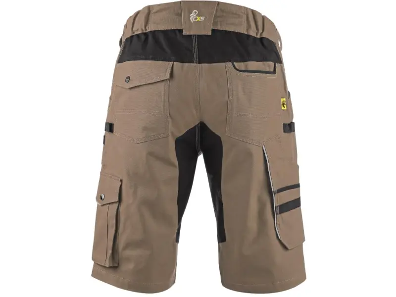 Kraťasy CXS STRETCH, pánské, béžovo-černé, vel. 54