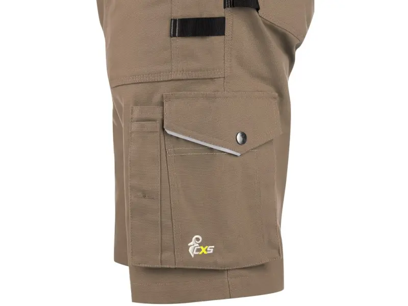 Kraťasy CXS STRETCH, pánské, béžovo-černé, vel. 56