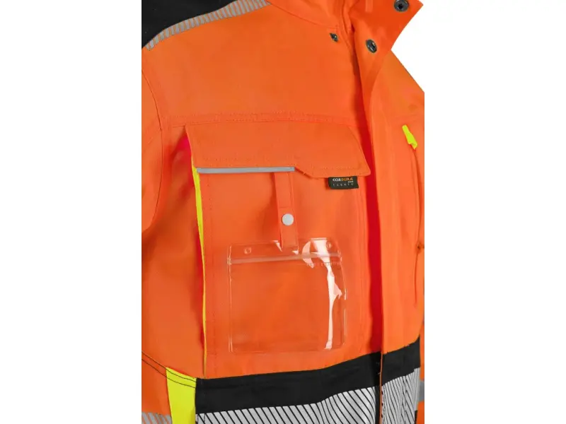 Blůza CXS BENSON výstražná, pánská, oranžovo-černá, vel. 56