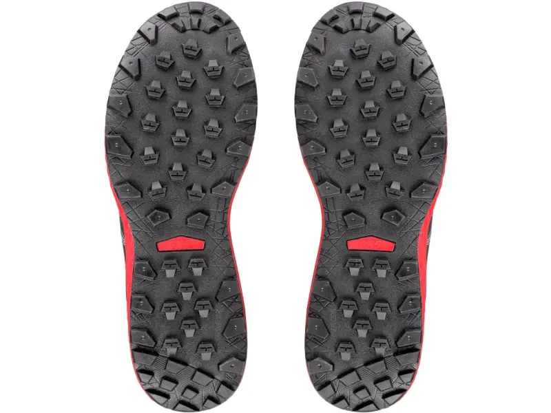 Obuv CXS SPORT, polobotka, černo-červená, vel. 48