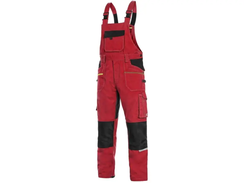 Zahradníky CXS STRETCH, pánské, červeno - černé, vel. 52