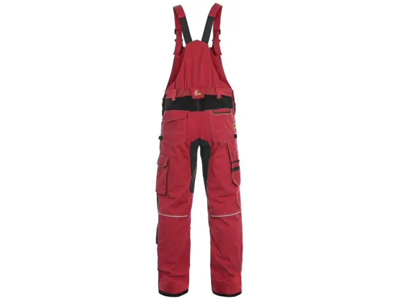 Zahradníky CXS STRETCH, pánské, červeno - černé, vel. 58