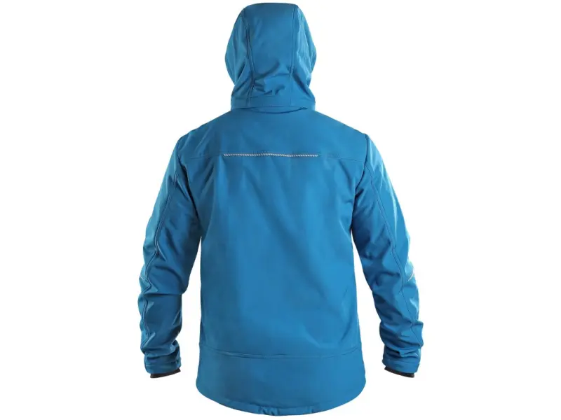 Bunda CXS STRETCH, pánská, softshell, středně modrá, vel. XL
