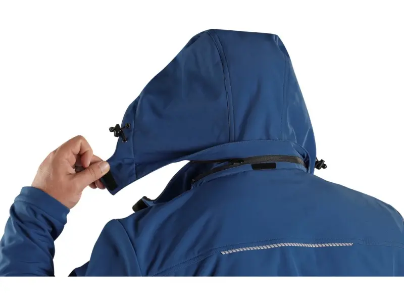 Bunda CXS STRETCH, pánská, softshell, tmavě modrá, vel. XXL